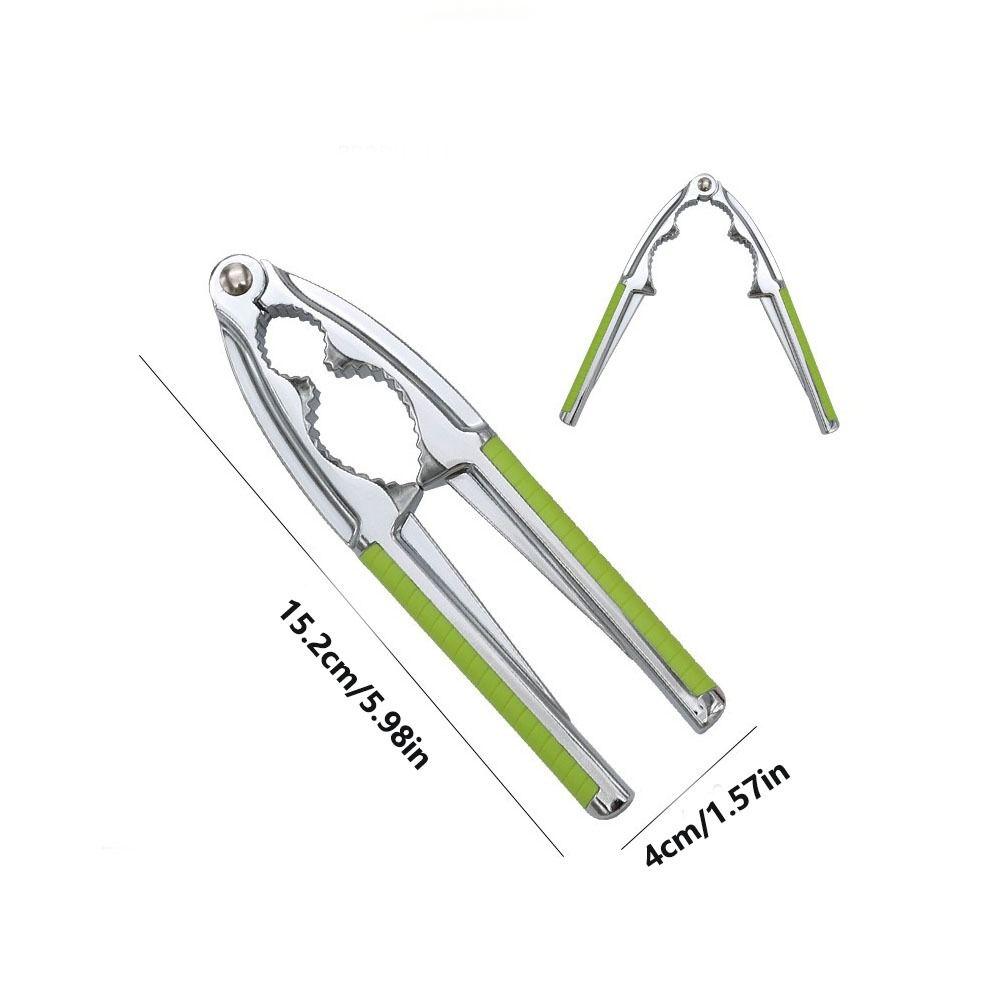 Stainless Steel Nut Cracker Multi-Function Plier Design Walnut Cracker Nutcracker Quick Crack Nut Sheller Cooking Utensils
