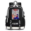 Jujutsu Kaisen Принт Школьный рюкзак Повседневный Аниме Daypack для Мальчиков Девочек Школьная сумка Легкий