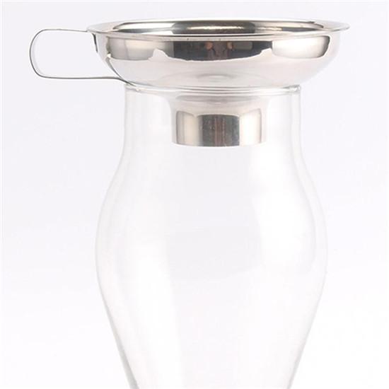 Воронка из нержавеющей стали с отверстием большого диаметра