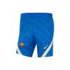 Barcelona Club Training Series Printed Logo Elastic Straight Football Shorts Men Shorts Blue CW1849-427