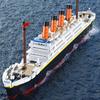 1288PCS City Mini RMS World Famous Movie Titanic Ship Building Blocks Friends Boat Figures Bricks Educational DIY Toys for Kids