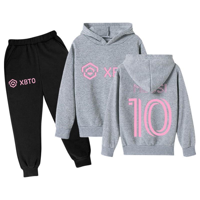 Kids Hoodie Sweatshirt Set Casual 2-Piece Outfit Winter A Class 100-160cm