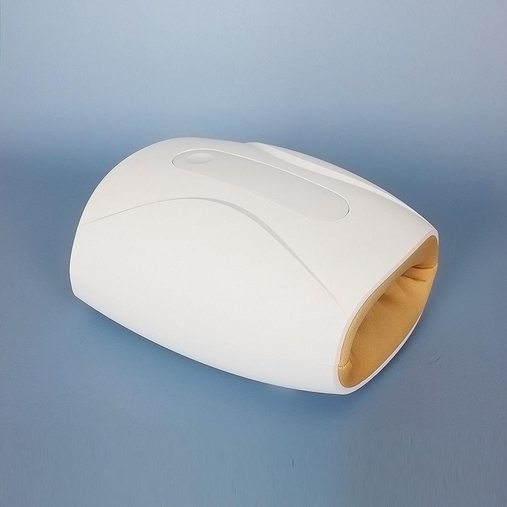 1 шт. Белый электрический ручной массажер для ладоней, тепловой массажер для акупрессуры