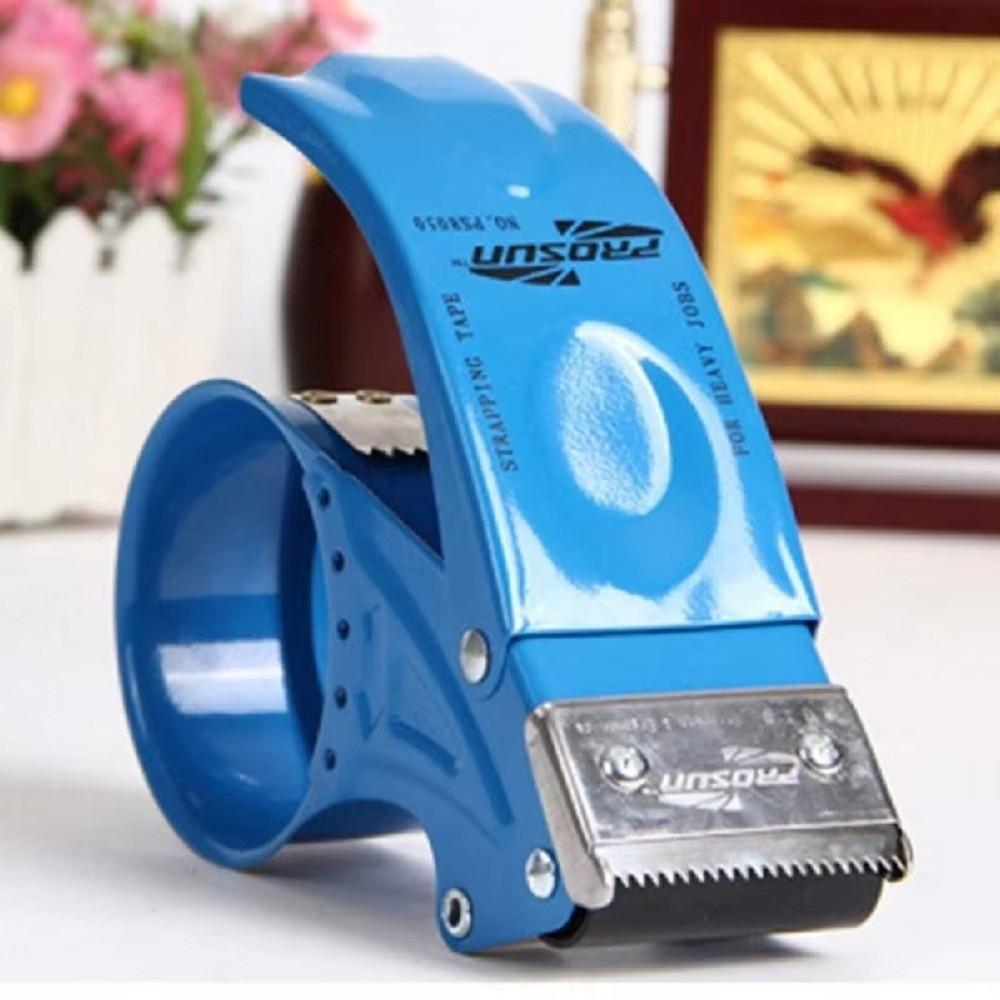 Metal Tape Dispenser DIY Tape Cutter Holder Packing Tool Handheld Tape Cutter  Express Packing
