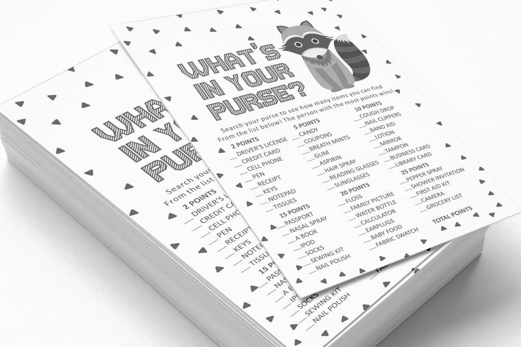 Inkdotpot Игровой набор «Животные джунглей» для вечеринки по случаю рождения ребенка из 50 игр «Азбука для малышей»