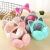 Headband Outdoor Earmuff Women Girls Ear Warmers for Cold Weather Cat Ears Winter Warm Earmuffs