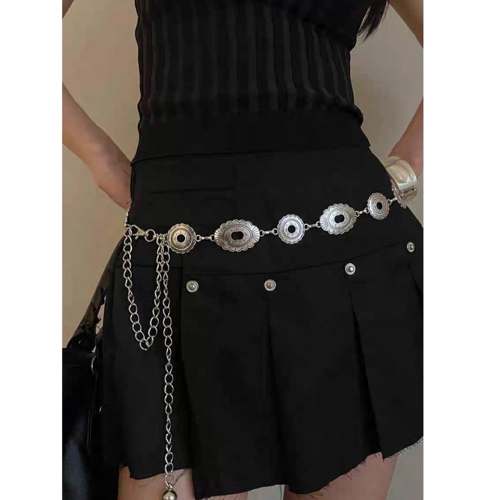 Y2K Waist Chain Vintage Flower Bohemian Belt New Bohemian Belt