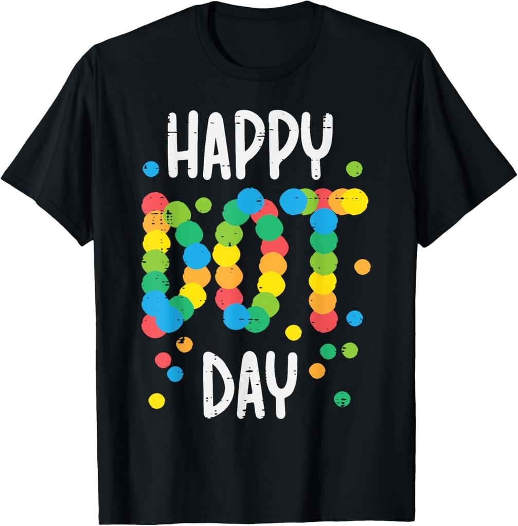 Happy International Dot Day Cute Boys Girls Kids Toddlers T-Shirt