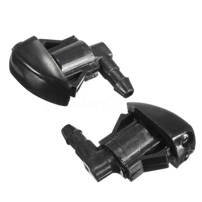 2Pcs Car Front Windshield Wiper Water Washer Jet Nozzle For Toyota Corolla 2002 2003 2004 2005 2006 For Camry 2003 2004 2005