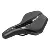 PLSELIS Mountain Bike Saddle Soft Short Nose Hollow Breathable Thick Sponge Textured Cycling Seat