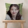 POP Корейская певица I-IU Наволочки Мультяшные Декоративные для Дивана Дома Двусторонняя Печать Короткий Плюш Милая Наволочка