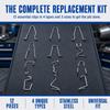 12Pcs Stainless Steel Bulb Retaining Spring Clips Bulb Holder Clips  Car Headlight Replacement