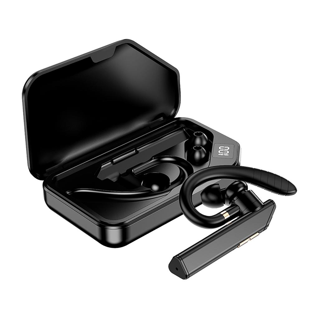 Bluetooth 5.0 Hands-Free Headset With Microphone, CVC8.0 Noise Reduction Wireless In-ear Headset, Suitable For Driving/Business/Office