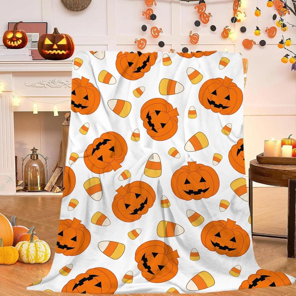 Cozy Green Gingerbread Throw Blanket Plush Fleece Holiday Blanket for Warm Winter Comfort