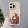 Новая роза подходит для чехла для мобильного телефона iphone17pro, Apple 15 противоударный 14 импортный 13promax индивидуальный 16x.