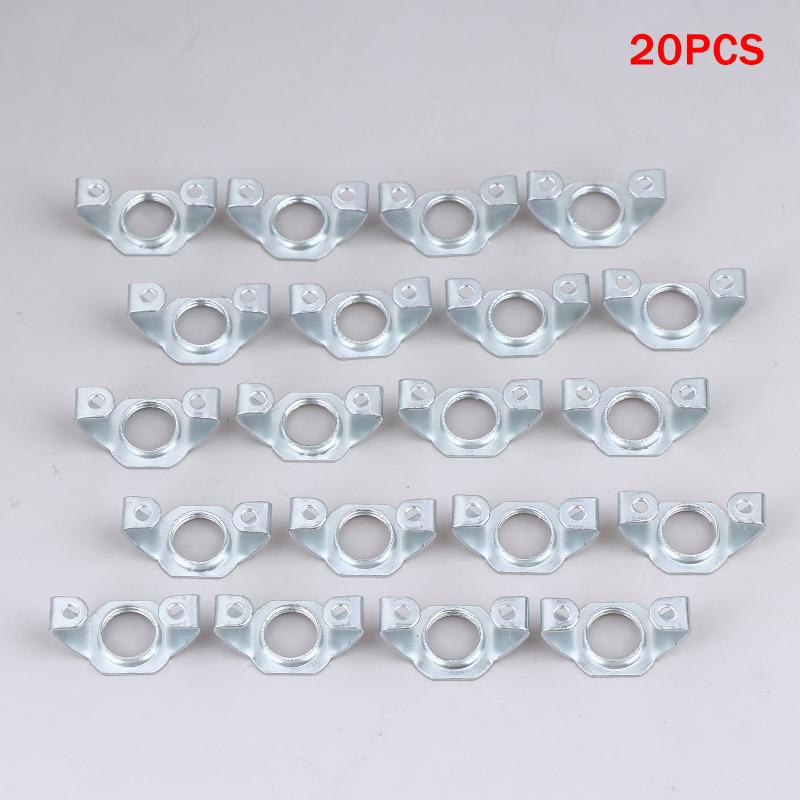1Pc High Temp Resistant Ceramic Lamp Holder - E27 GU10 E14 M10 Back Support Bracket For Lighting Socket