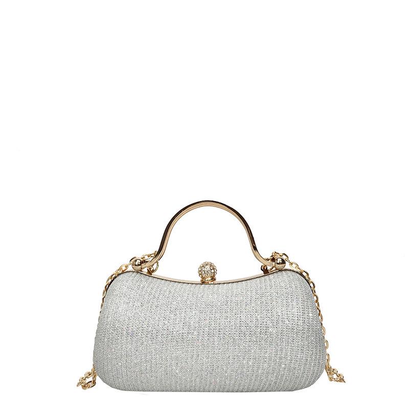 Трендовая вечерняя сумка через плечо кроссбоди 2025 года с дизайном в виде цепочки