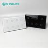 WIFI 8 Gang Smart Home Switch Wall Light Switches Work with Google Home, Alexa and Tuya App "smart Life"