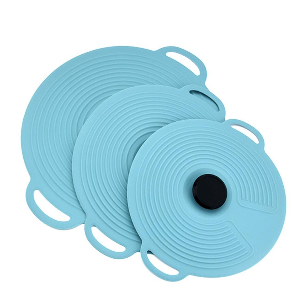 Многоразовая силиконовая крышка для защиты от проливания при кипении, кастрюля, посуда, крышка для сохранения свежести продуктов