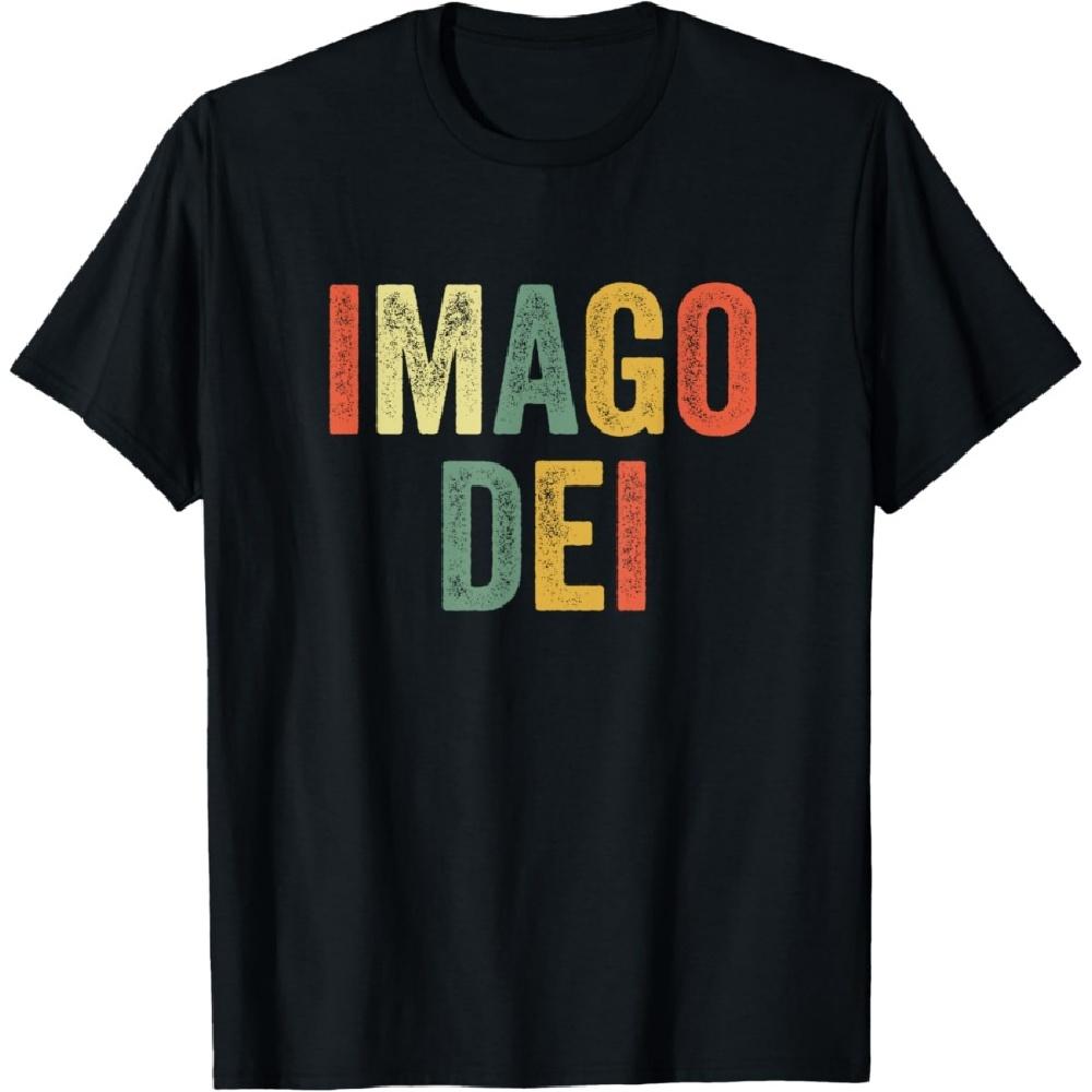 Imago Dei Image Of God Follower Genesis Creation Bible Verse T-Shirt
