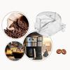 Set of 2 Coffee Machine Replacement Part Coffee Powder Seal Lid Easy Installation Clear Grinder Cover for Grindering Use