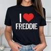 Freddie Freeman American Baseball Player Print Loose Round Neck Pure Cotton Short Sleeved T-Shirts Unisex