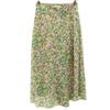 IENA Made In Japan Floral Mimole Length Flare Skirt 34 Green System Women Used