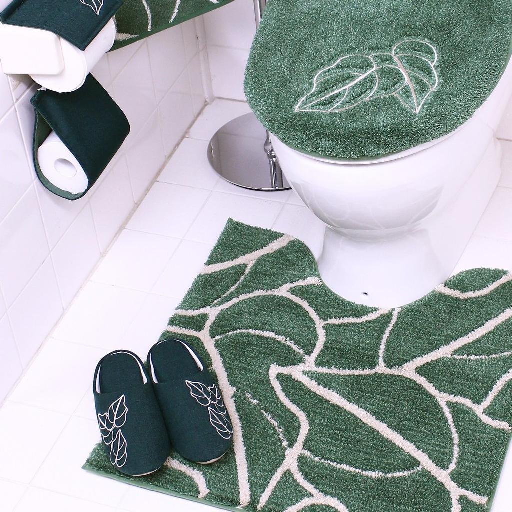 Senko Horsence Lid Cover with Adsorption Antibacterial and Deodorizing 17074 M+home (Short Length), Green, Multi-Type Sheet, Material,