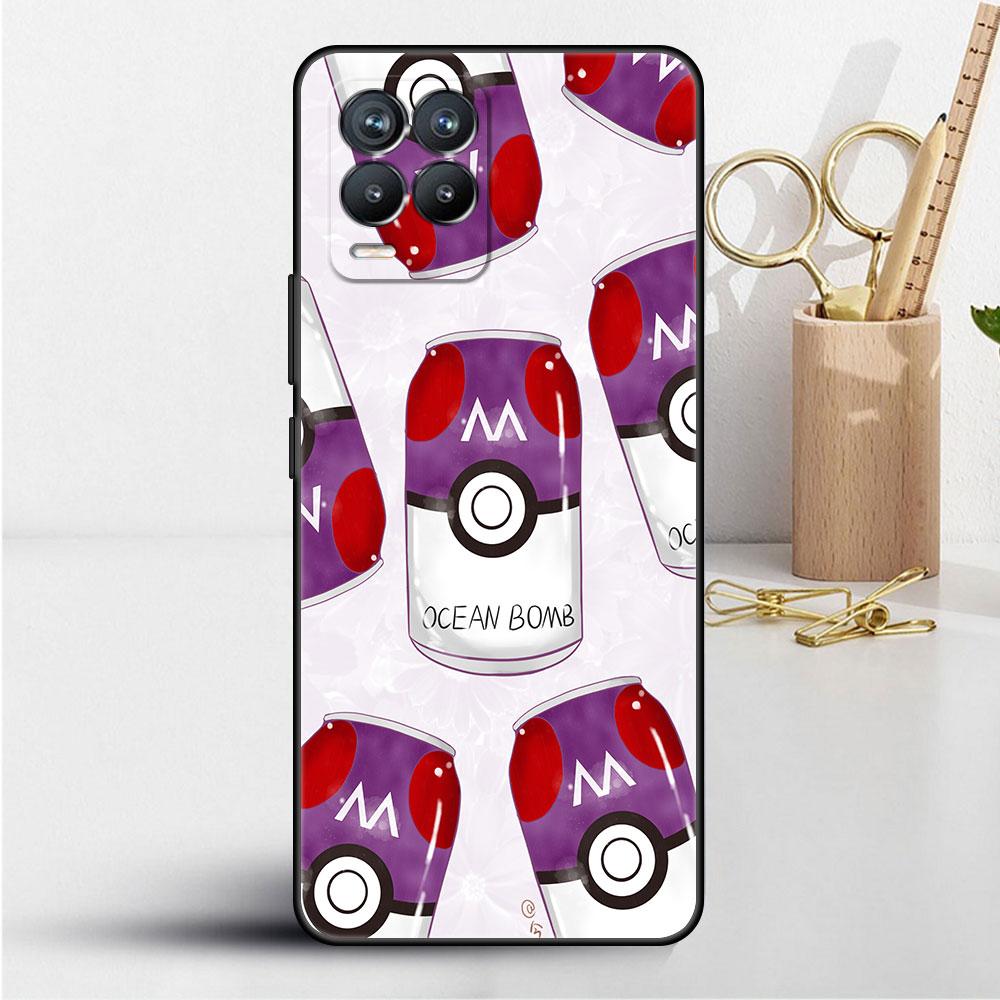 Чехол с изображением аниме-покемонов для Realme 8 C21y GT Neo 2 3 8i C21 7 C11 6 C12 C35 C3 GT 9 Pro C12 силиконовый чехол для телефона TPU