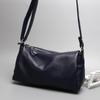 Women's One-shoulder Oblique Small Bag Women's Simple Top Layer Cowhide Soft Leather Bag