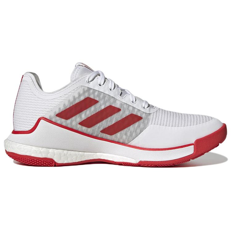 adidas Crazyflight белые ярко-красные женские кроссовки Cloud-White GY9269