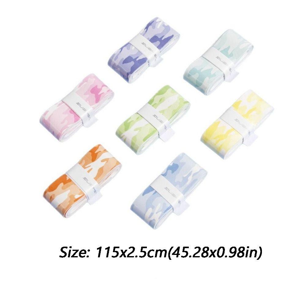 Амортизирующая лента для бадминтонной ракетки Износостойкая Мягкая Поглощающая пот Лента для обмотки ручки Противоскользящая Лента для обмотки ручки Теннис