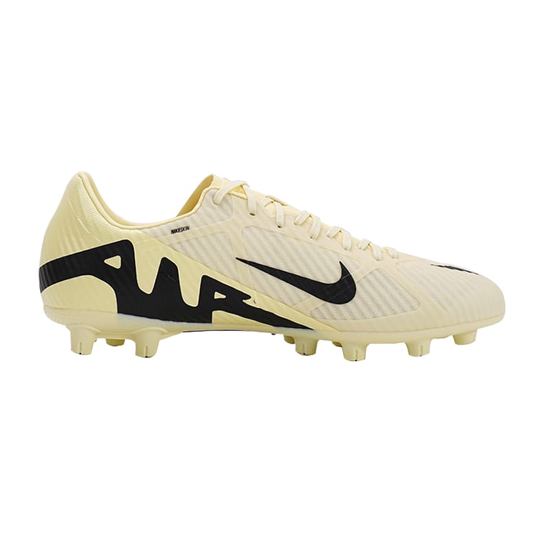 Nike Футбольные бутсы Nike Mercurial Vapor 15 Academy для твердого грунта, низкие, цвет 'Lemonade Black', DJ5632-700