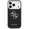 Guess Grained Big 4G Classic Logo case for iPhone 17 Pro black
