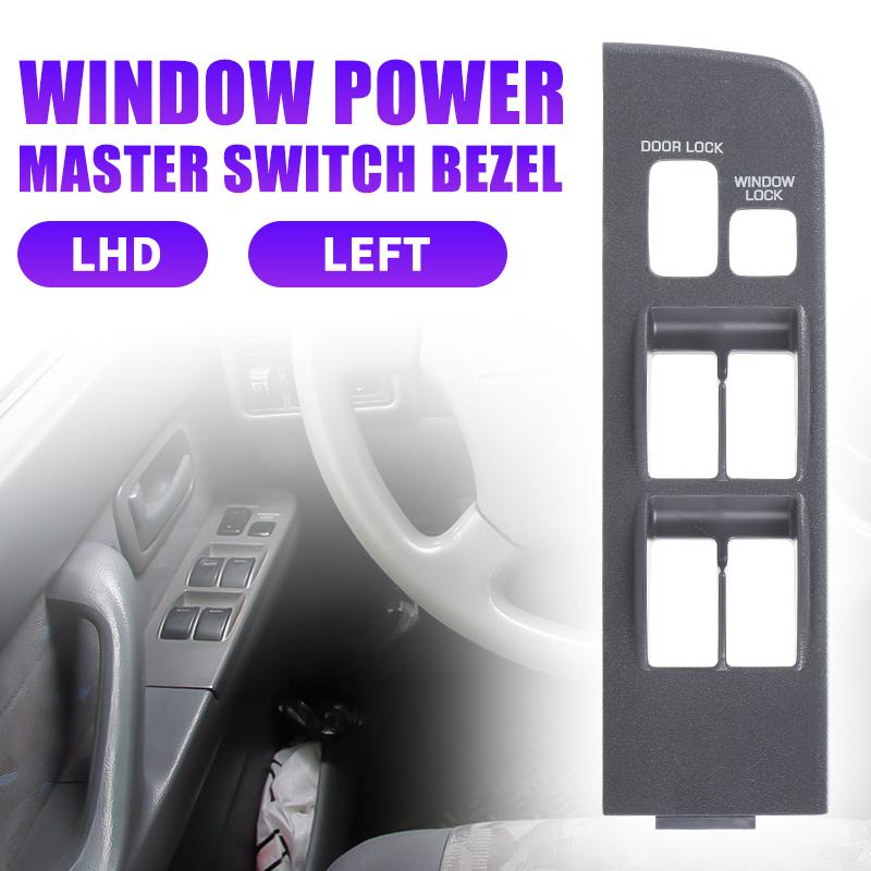 Автомобильная накладка на блок управления стеклоподъемниками водительской двери для Toyota Land Cruiser Fj80 1991-1997 74232-60070-B0 7423260070