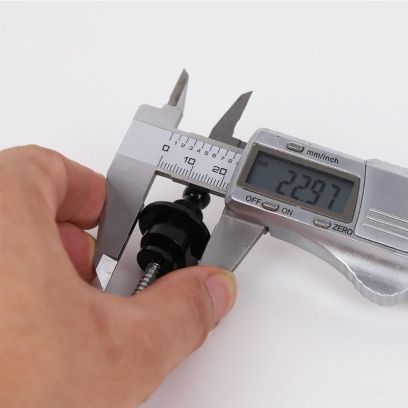 Metal Button Security Straplock Quick Release Strap Retainer System For Electric Acoustic Guitar, Bass, Ukulele