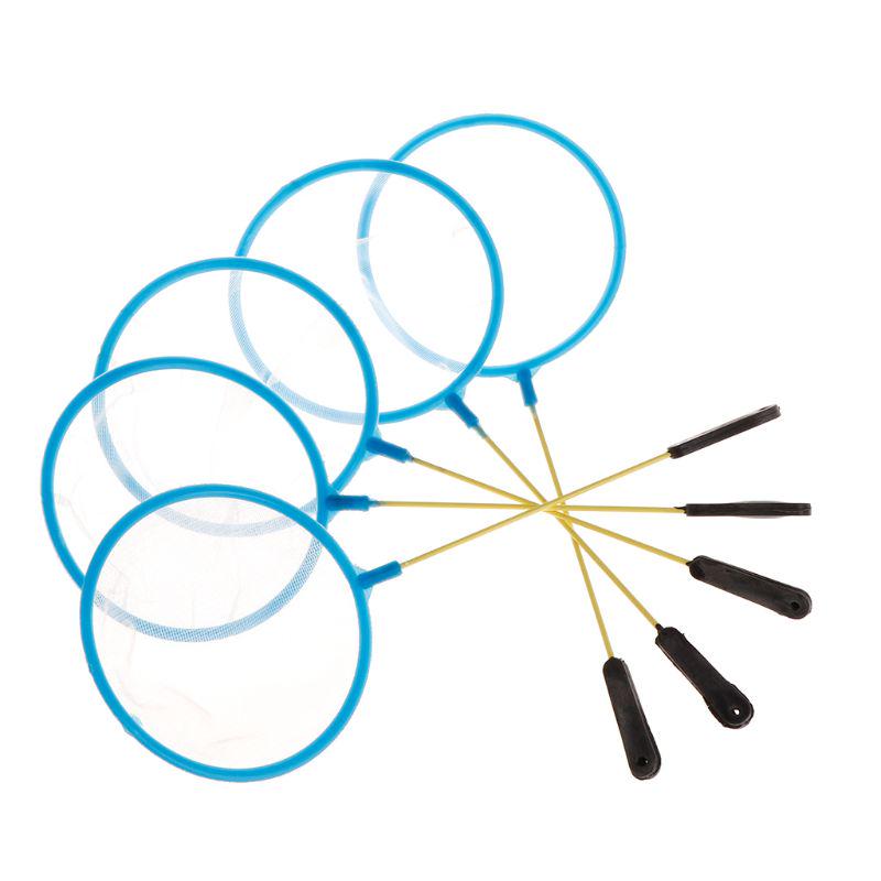 5 Pcs/set Fish Net Artemia Filter Shrimp Mini Portable Fishing Fish Tank Aquarium Dense Mesh