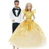Свадебная одежда для модной куклы-пары для Кена для куклы 30 см, аксессуары, платье, бальное платье, костюм, футболка, шорты, 1/6, кукольный домик 30 см (НЕТ КУКЛ)