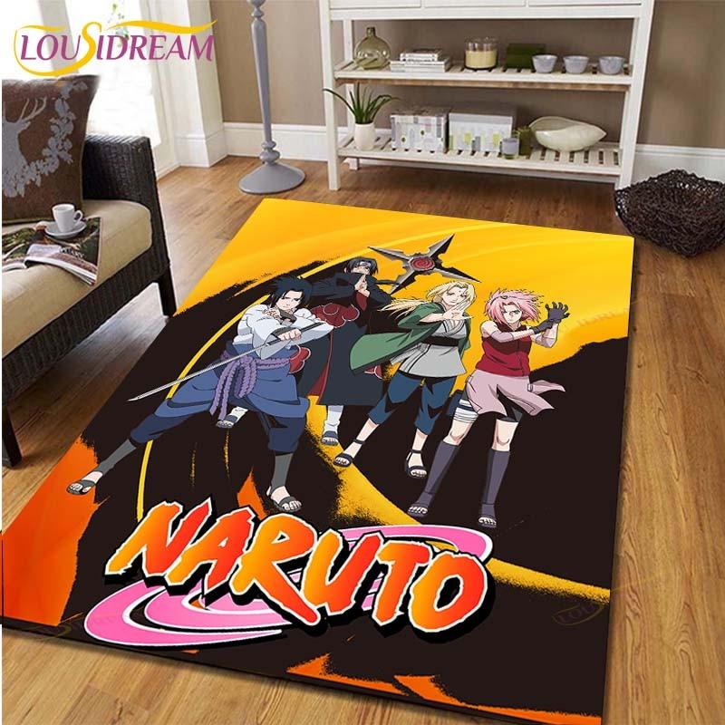 Аниме Наруто узор ковры гостиная противоскользящий коврик детские коврики для спальни коврик для йоги большой ковер декор