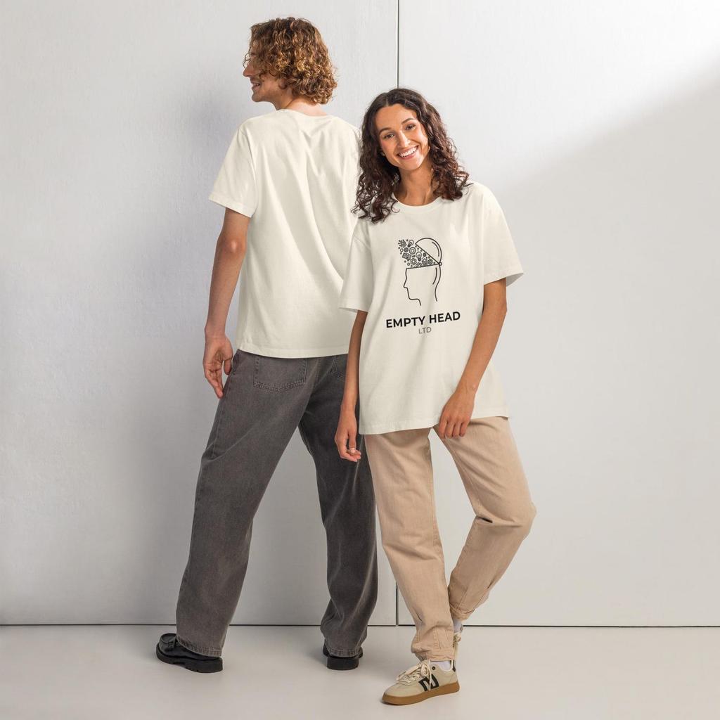 Empty Head Ltd Graphic Tee | Vintage Wash Oversized Streetwear T-Shirt