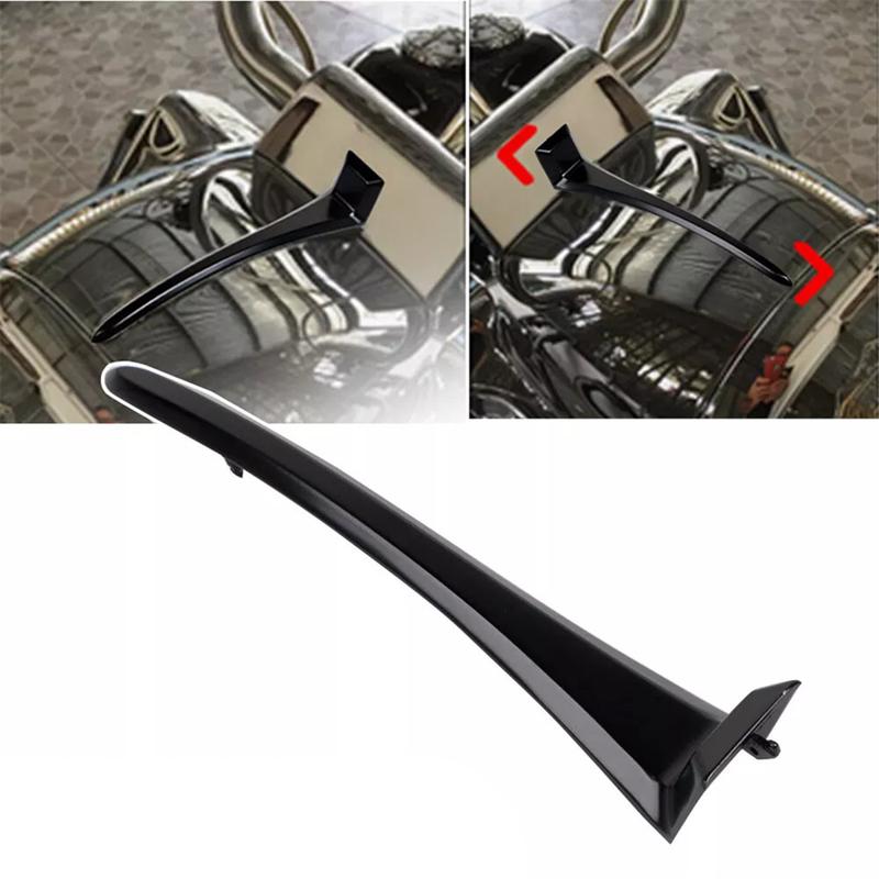 M0t-rMotorcycle Nacelle Spear Top Headlight Trim Cover Black 67868-03 for Harley Road King Models 1988-2013 FLHR FLHP
