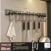 Shelf Wall-mounted Spice Storage Rack Kitchen Acceesories Rack Kitchen Knife Holder Hanging Hook Shelf Rack Organizer