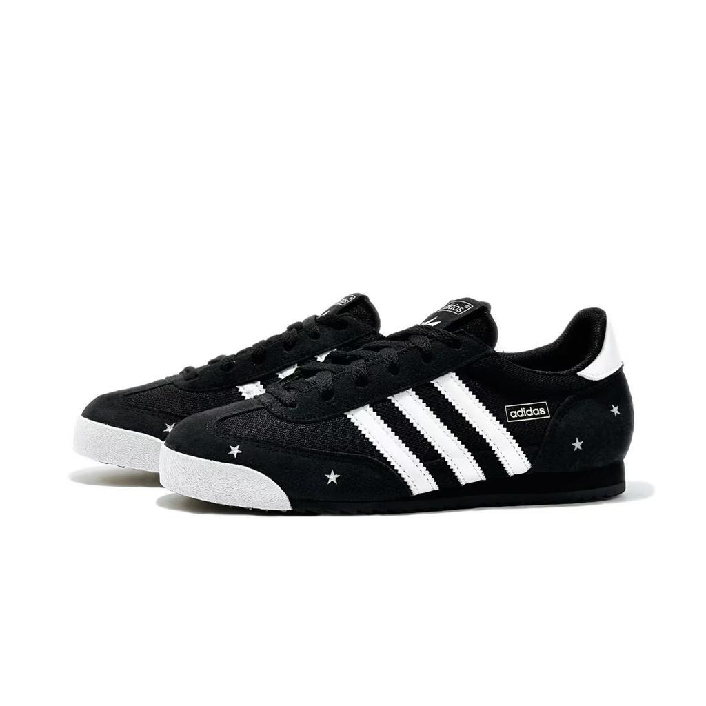 adidas Оригиналы R71 Низкие немецкие армейские кроссовки Унисекс Черный Белый IH1324(Команда728-)