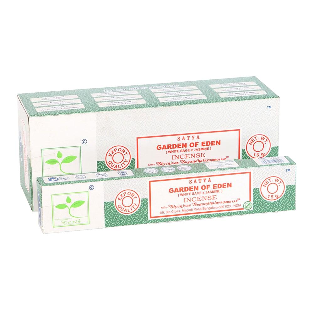 Satya Garden Of Eden Earth Incense Sticks (Pack of 6)
