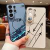 Магнитный чехол для телефона с рисунком маршрута самолета для Samsung Galaxy S26 S25 Ultra Edge S24 S23 FE A57 A17 A56 A37 A16 A55 A36 5G