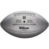 Wilson NFL Duke Metallic Edition Ball, Unisex Silver American Football Ball
