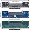 4-слойный дизайн печатной платы Адаптер SO-DIMM на DIMM Улучшенная защита Обновленная версия Адаптерная карта оперативной памяти DDR3 DDR4 DDR5 240-контактный 288-контактный