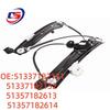 Кронштейн стеклоподъемника в сборе для BMW 5 серии (51337182131/132, 51357182613/614)