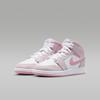 Kids' Sneakers Nike Jordan 1 Mid Pearl Pink White (GS) Pearl Pink/White/Medium Soft Pink