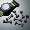 Соединитель для часов GA-2300 для Casio G-SHOCK GA2300 GA 2300 Адаптер для часов Модифицированный Кожаный Резиновый Стальной Ремешок Металлический Конвертер 24 мм